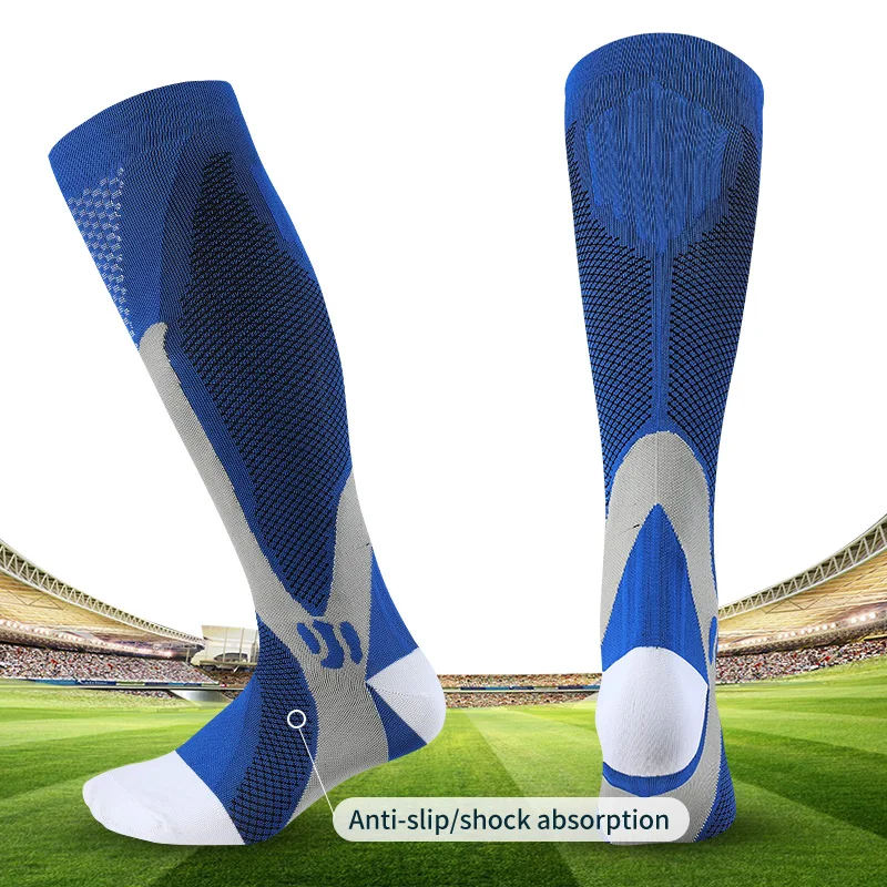 Мужские дышащие быстросохнущие удобные профессиональные футбольные носки