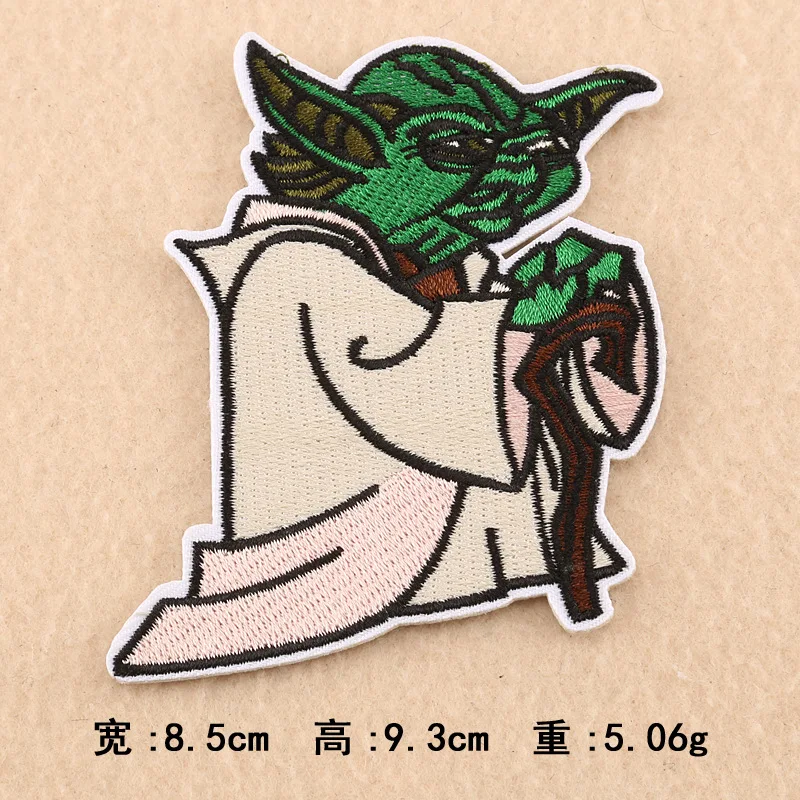 

Embroidered Patch Stickers Cloth Labeling Clothing Bags Accessories Cloth Badge Cartoon Animation Iron on Patch Embroidery Patch