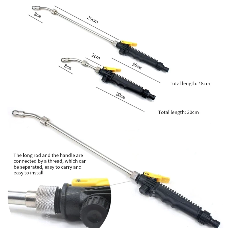 Высокая Давление воды серый цвет с красноватым отливом водяной пистолет