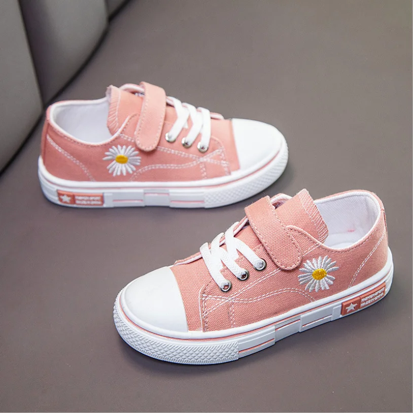 1 2 3 4 5 6 Years Old Kids Canvas Shoes for Boy Teens Girls Casual Sneakers Student Toddler Baby Easy to Wear | Детская одежда и