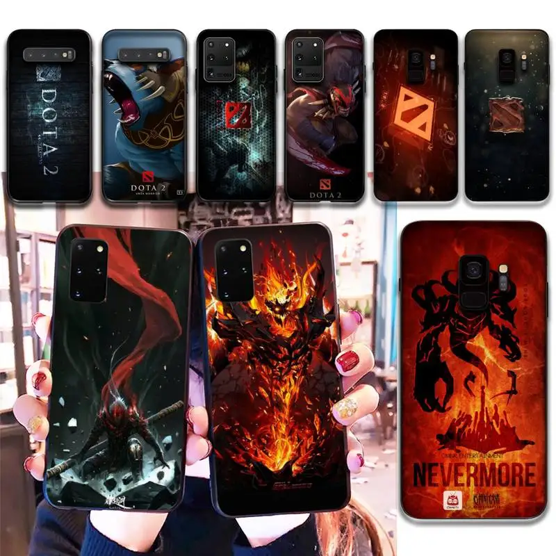 CUTEWANAN Game dota 2 черный мягкий ТПУ чехол для телефона Samsung S20 plus Ultra S6 S7 edge S8 S9 S10 5G |