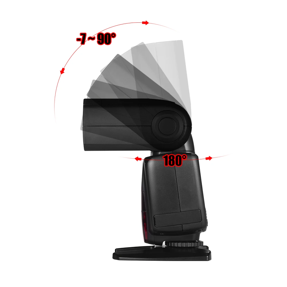 Вспышка для камеры VISICO Speedlite вспышка с режимом TTL 2 4G беспроводным триггером