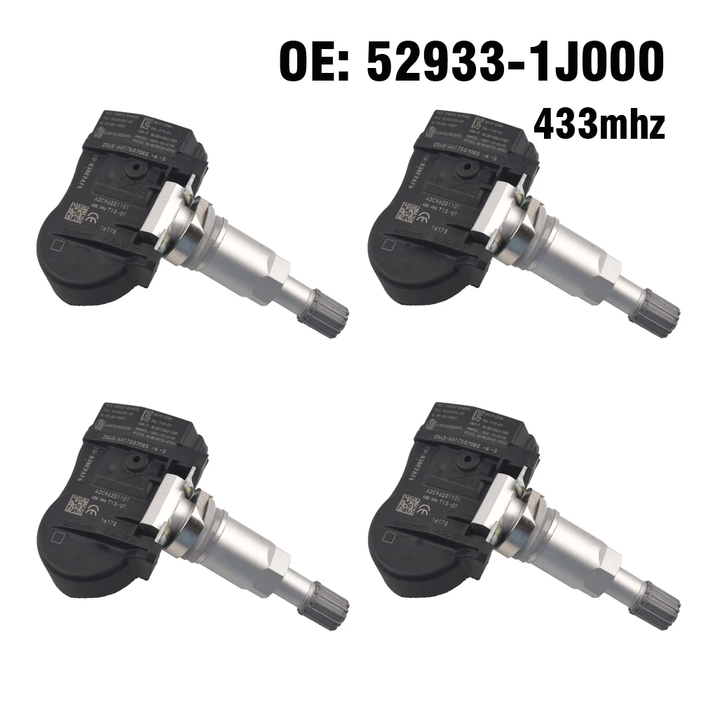 4 шт. автомобильный TPMS монитор давления в шинах сенсорная система для hyundai I20 2008-2014