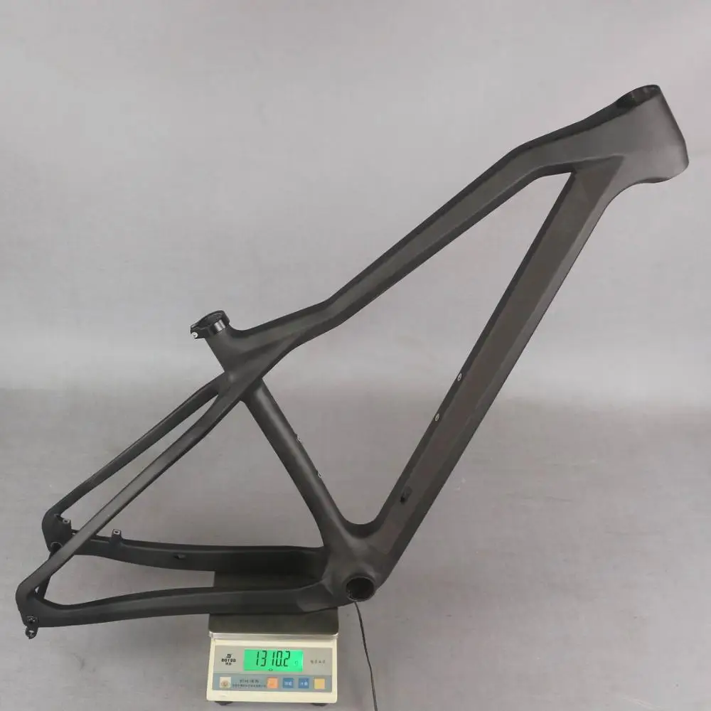 

2021 all inner cable hard tail frame mountain bike frame 29er 148 carbon MTB bicycle frame 29" carbon hard tail bicycle frame