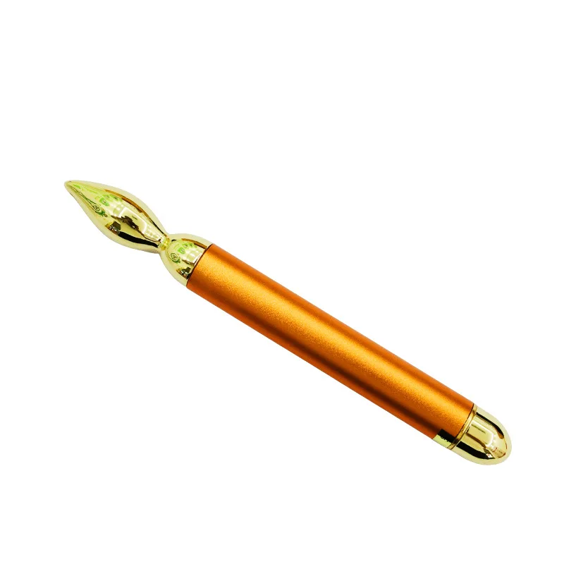 

2021 New Golden Electric Eye Massager Home Use Devices Negative Ion Eye Massager Beauty Devices Eyes Care Vibrating Beauty Stick