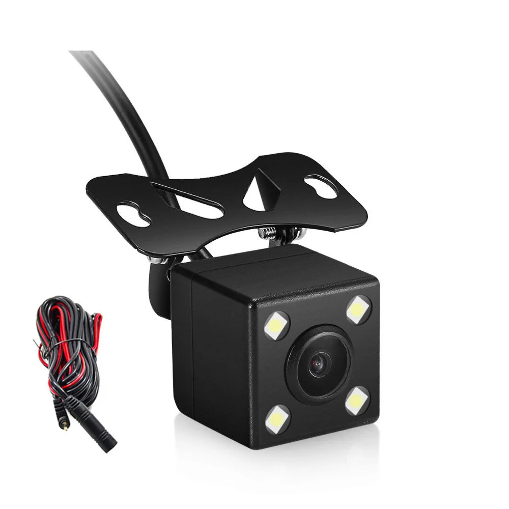 Автомобильная камера заднего вида HD, 5-контактная камера для видеорегистратора Sony CCD с разъемом 2,5 мм и функцией ночного видения, с светодиод...