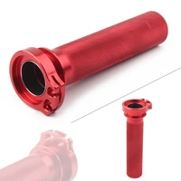 motorcycle twister bearing throttle tube for honda crf250r crf450r crf250x crf450x 2002 2015 red aluminum