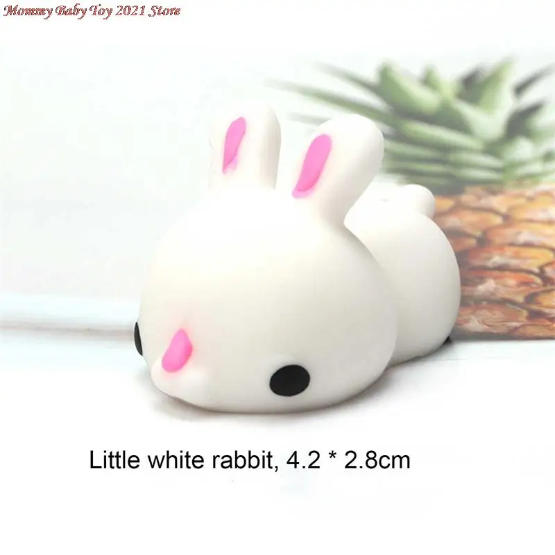 Juguetes De Animales blandos para ni&ntilde;os, antiestr&eacute;s, minianimales, gatos, Kawaii, descompresi&oacute;n, regalo de Navidad, 1 unidad-3