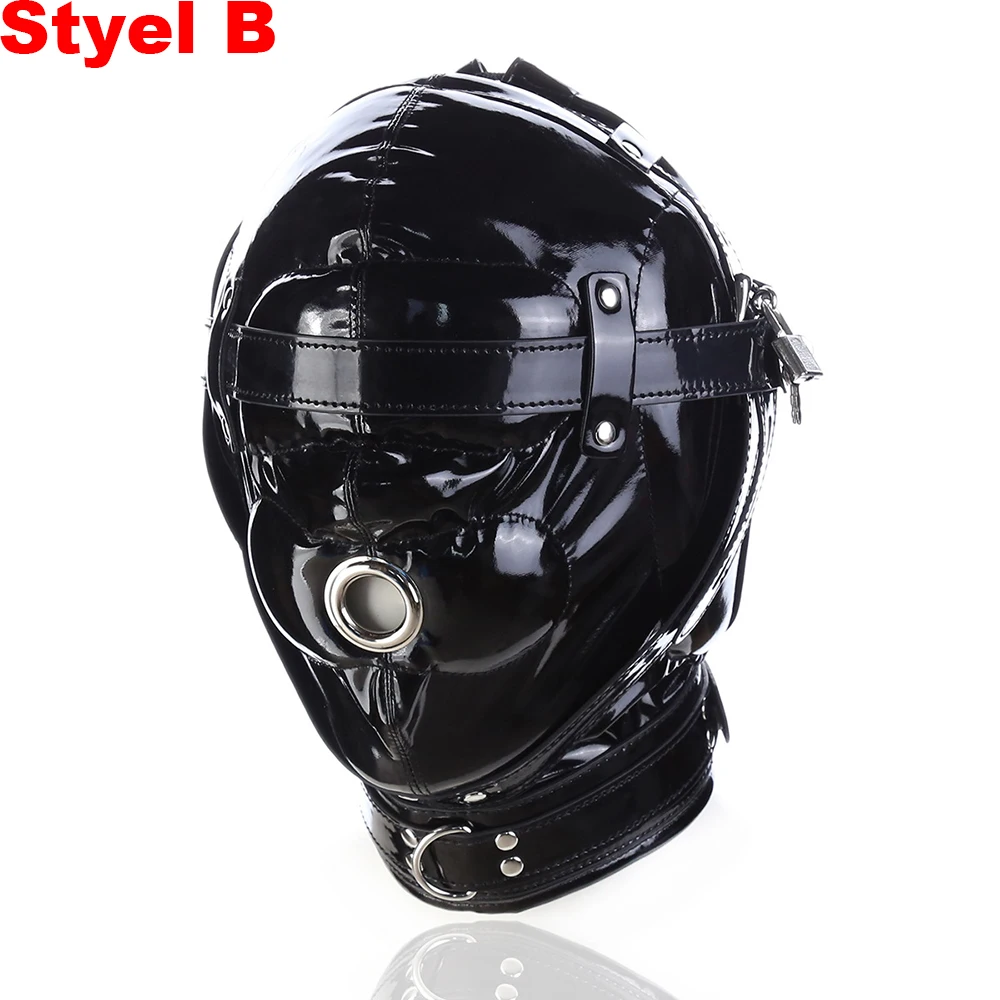 Унисекс бандаж Yunman БДСМ подголовники ремни раньше маска для косплея на Хэллоуин