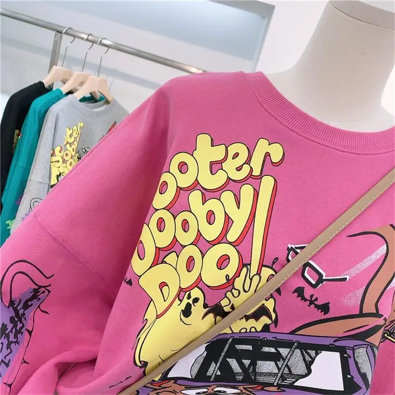 

Sweater women's spring and autumn thin loose and versatile fashion ins yuansuo BF languid early spring mschf top coat