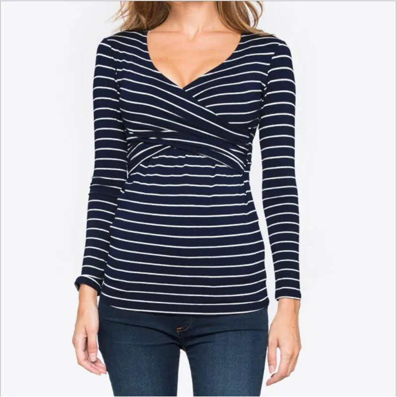 одежда для женщин Сплошной цвет кормления грудью досуг кормящих мода мам