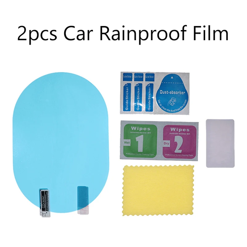 2 шт./лот Автомобильная зеркальная защитная пленка автомобильные наклейки на