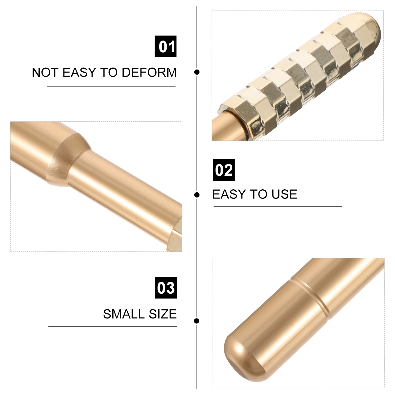 

1 Pc Durable Reusable Massager Bar Massage Stick Roller Type Practical Massage Device Massage Prop for Travel
