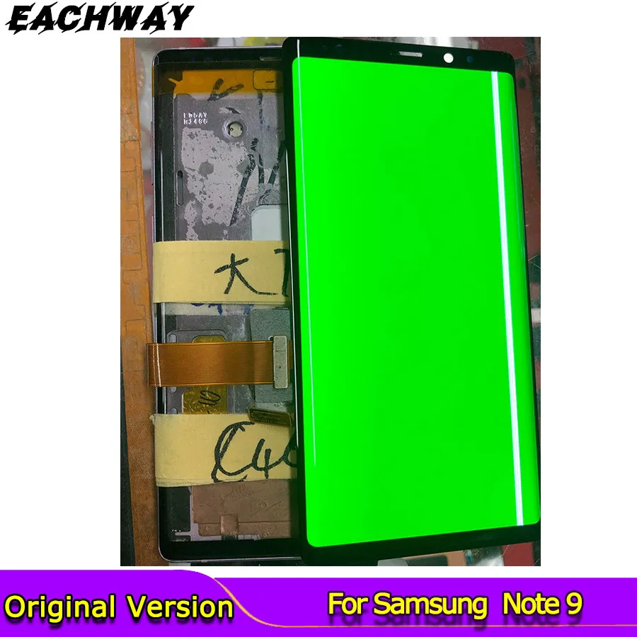 

Точечный линейный AMOLED экран для Samsung Galaxy Note 9 N960U N960F Note 8 N950N N950F ЖК-дисплей Note 9 сенсорный экран дигитайзер