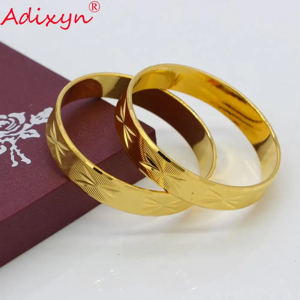 Adixyn 2 шт круглый шар классические маленькие браслеты для малышей/девочек/детский браслет подарки на день рождения ювелирные изделия N080811