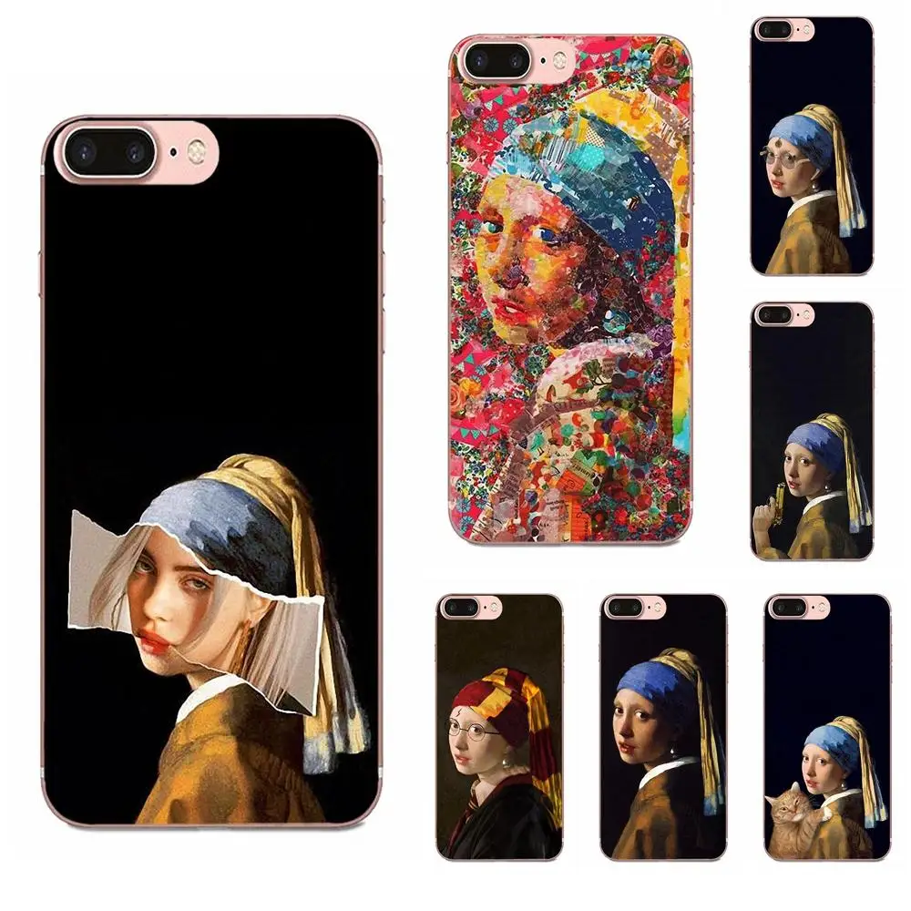 Девушка с жемчужной серьгой Vermeer для samsung Galaxy Note 5 8 9 S3 S4 S5 S6 S7 S8 S9 S10 5G mini Edge Plus Lite TPU