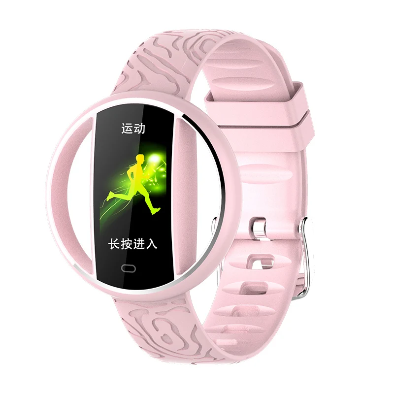 Silicone-Pink MELANDA Новые Bluetooth умные часы для мужчин и женщин Роскошные умные часы водонепроницаемые напоминания о звонках Шагомер монитор сердечного ритма часы - Цвет: Silicone-Pink