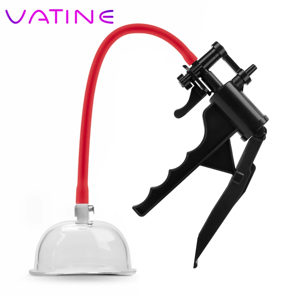 

VATINE Removable Couple Flirting Toys Vaccum Cups Breast Clitoris Stimulate Sucking Breast Cover Vagina Pump Bondage Toys