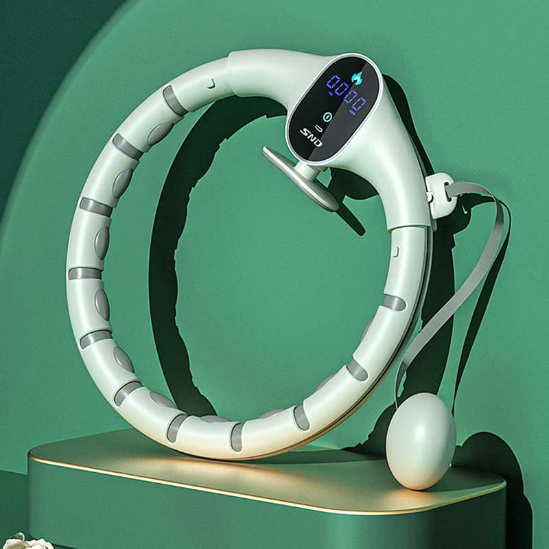 

Fitness Smart Counting Sport Circle Adjustable Home Fitness Body Building Ring Musculation Exercise Thin Waist Slimming Hoop