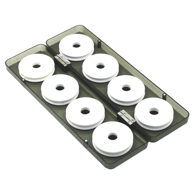 8 шт. пенопластовая рыболовная намоточная доска леска катушки для ниток с