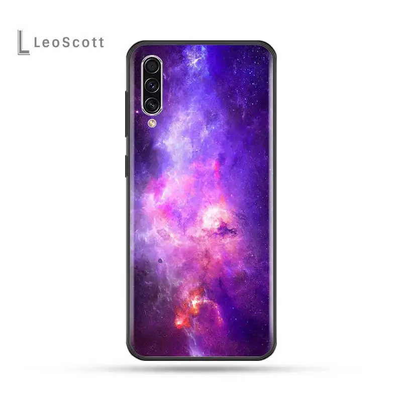 

Interstellar Purple Space Star Phone Cases For Samsung Galaxy M10 20 30 A 40 50 70 71 A6 A9 2018 J7 CORE PLUS STAR S10 5G C8