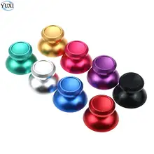 YuXi 2 шт. металлический 3D Аналоговый джойстик ручки крышки