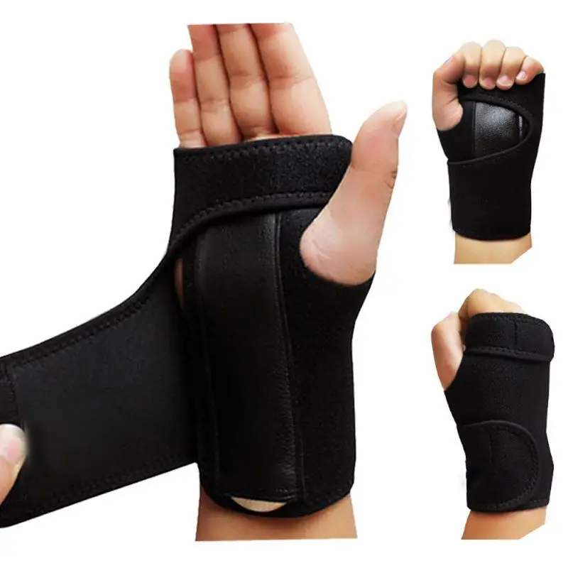 

1PC Carpal Tunnel Hand Wrist Support Brace Useful Splint Sprains Arthritis Band Belt Sports Safety Accessories
