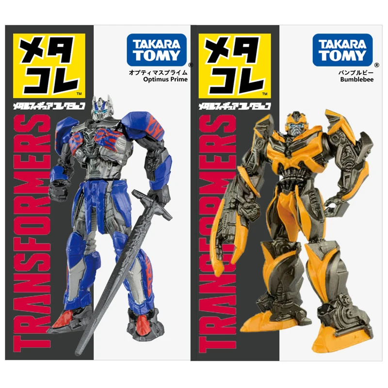 Takara Tomy Трансформеры Optimus Prime фигурки Bumblebee литые металлические игрушки модели