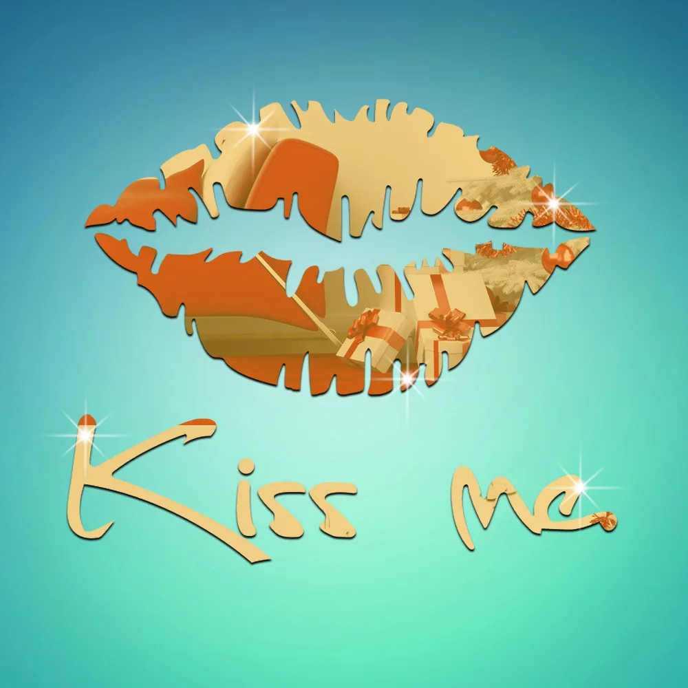 3d-зеркальная наклейка Funlife для гостиной и спальни оригинальная Наклейка на стену