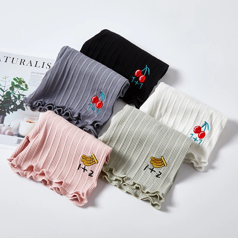 Детские вязаные леггинсы шорты Летние Повседневные гетры для девочек детские