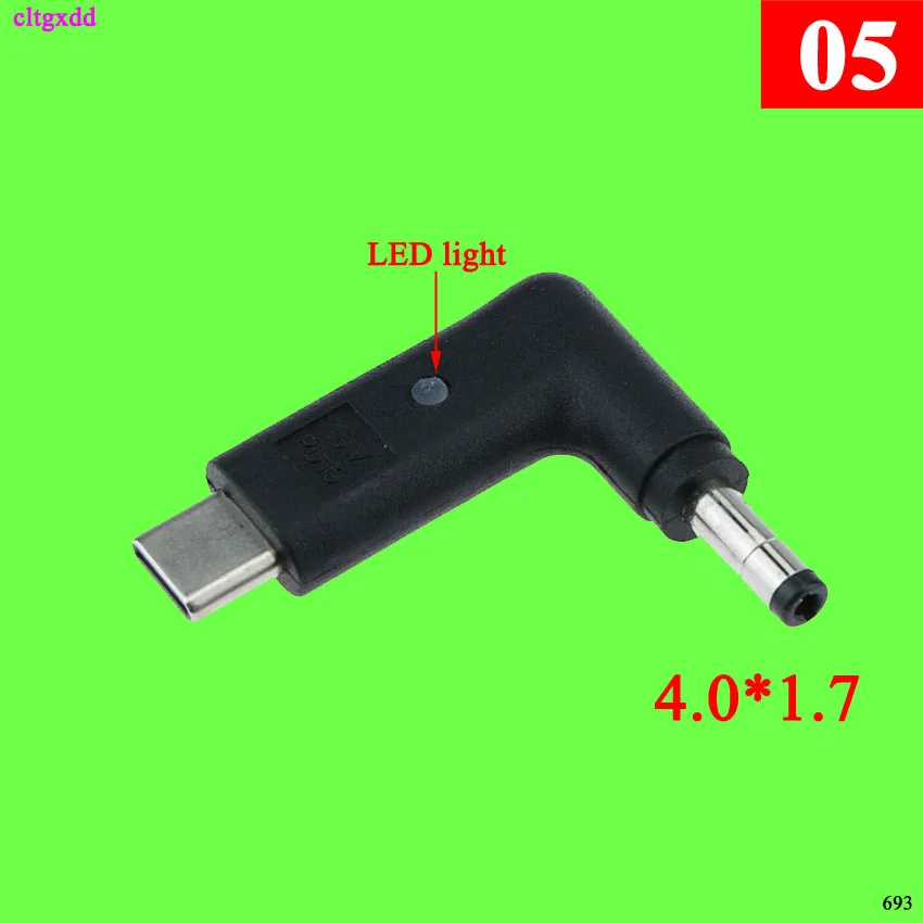 1Pcs USB type c to DC Power male 6.3*3.0 / 4.0X1.7 2.5*0.7 5.5*2.5/usb 5.5*2.1 plug Converter Laptop Adapter connector | Обустройство
