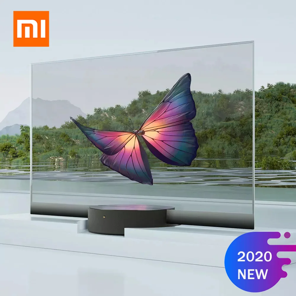 Xiaomi Transparent TV Master 55 дюймов OLED четырехъядерный процессор A73 120 Гц частота обновления