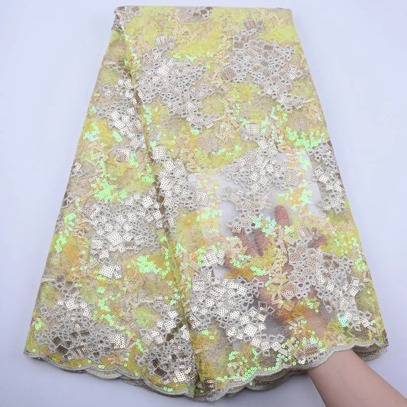 Французский сетчатый кружевной материал новейшая африканская фатиновая