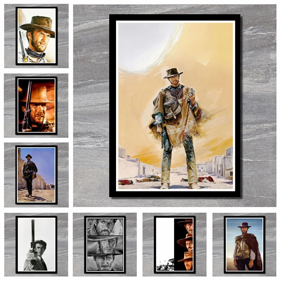 

Великолепный JL Клинт, изысканный доллар, картина художественный постер картина, домашний декор, классический кинопостер, настенные наклейк...