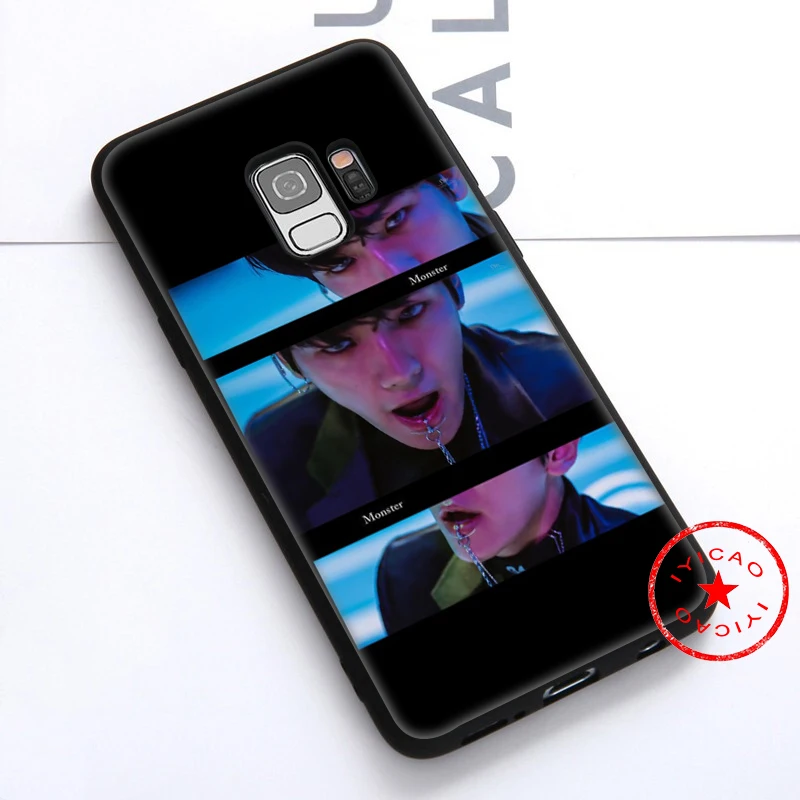 Мягкий чехол IYICAO Baekhyun Exo для samsung Galaxy S10e S10 S9 S8 Note 8 9 10 Plus S6 S7 Edge TPU |