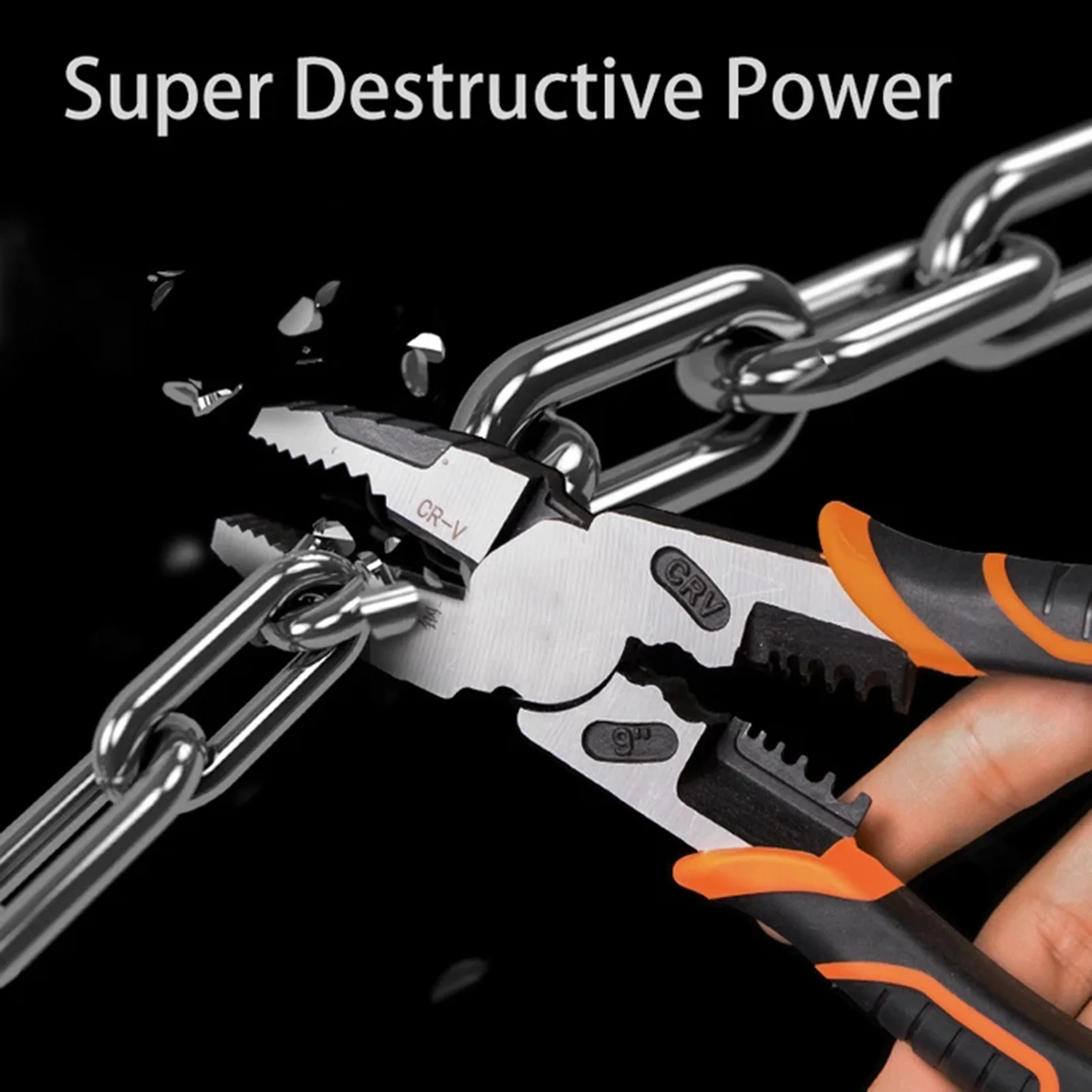 

Super Hardness Industrial Grade Chromes Vanadium Steel Vise Multi-function Universal Pliers FOU99