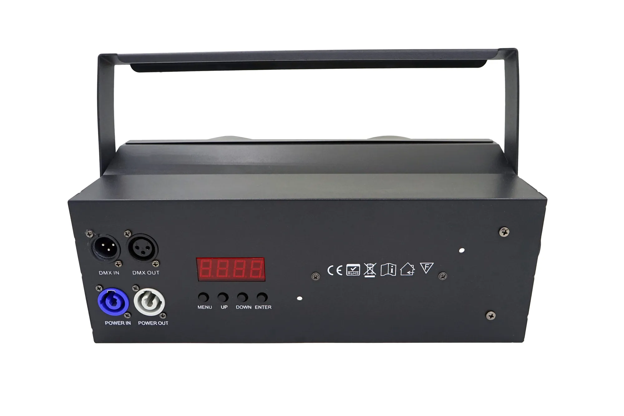 Дешево Светодиодный светильник COB 2 глаза 2x100 Вт, светодиодный светильник DMX, сценический эффект, светодиодный светильник-мигалка, холодный белый и ...