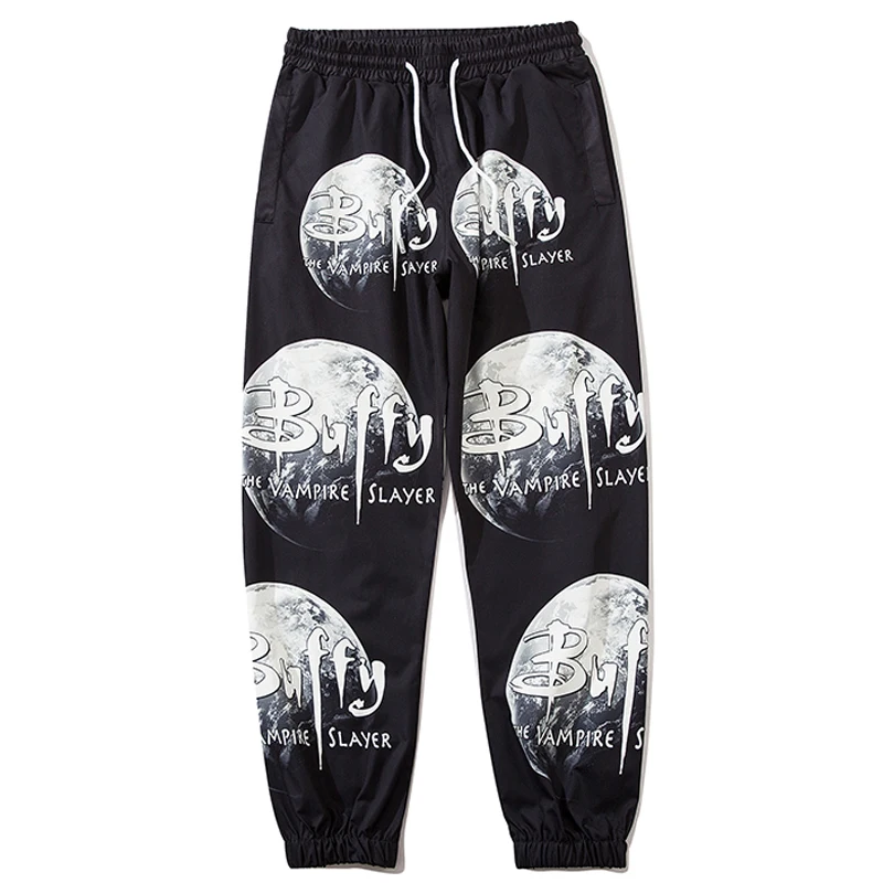 

Мужские джоггеры с принтом земли, шаровары в стиле хип-хоп, уличная одежда, повседневные брюки, тренировочные штаны, весна 2021, унисекс, брюки ...