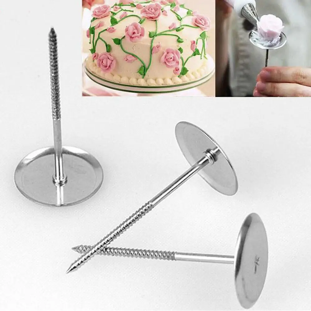 

Fashion Pastry Tools Cake Nails Icing Modeling Rose Flowers Cake Buttercream Supplies Cake Decorating Tools Baking Accessories