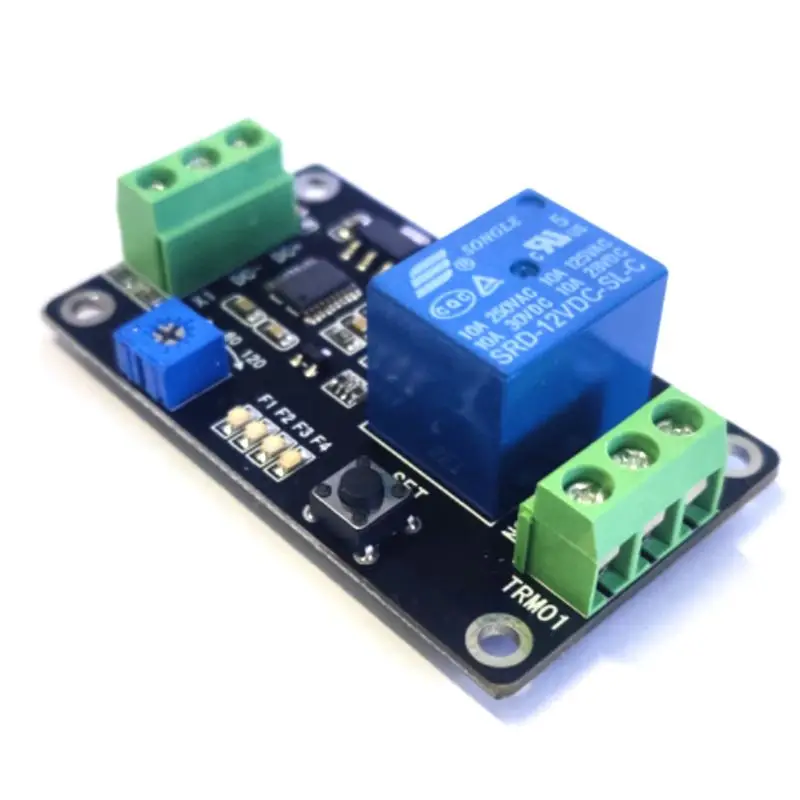 Реле задержки времени переключатель модуля постоянного тока 12 В