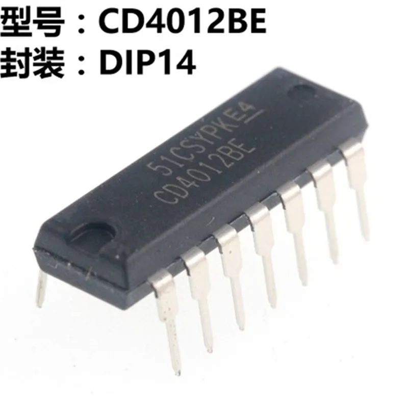 

10pcs CD4012BE DIP14 CD4012 DIP CD4012BE