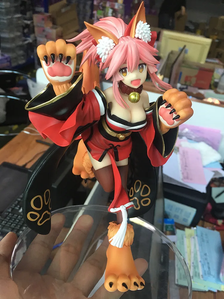 18 см аниме Fate/Grand Для фигурку FGO Tamamo без Mae Кот pad версия модели декоративная