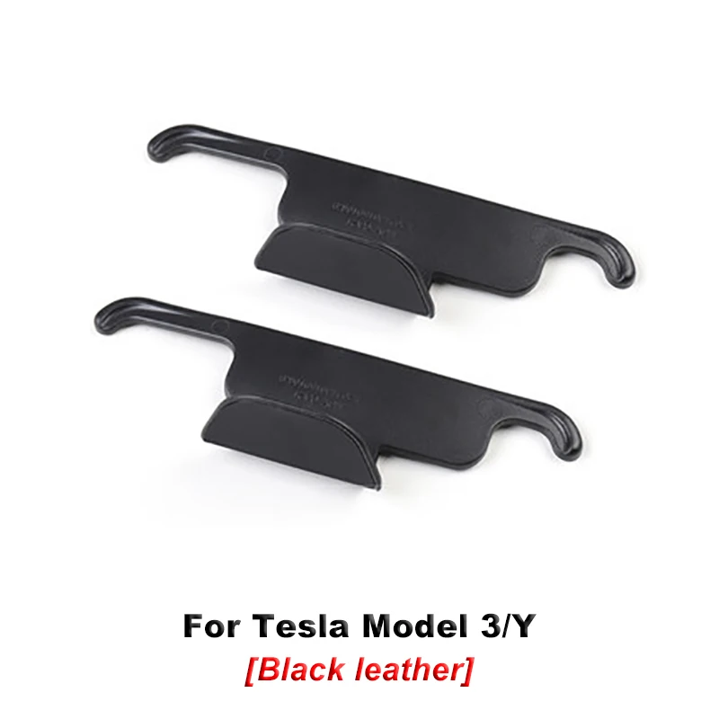

2Pcs For Tesla Model 3 2017-2021 Model Y Storage Finishing Load-Bearing Seat Hook Accessories Interior Portable Hanger Holder