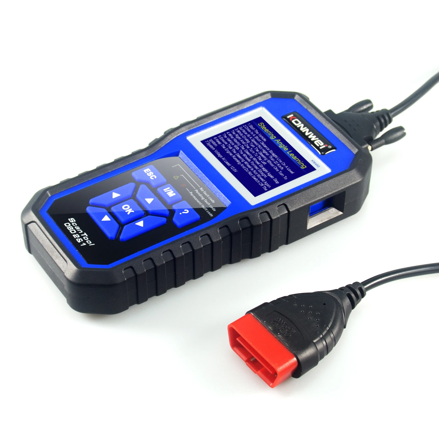 

KONNWEI KW450 OBD2 Diagnostic Tool for VAG Cars VW Audi ABS Airbag Oil ABS EPB DPF SRS TPMS Reset Full Systems Scanner VAG COM