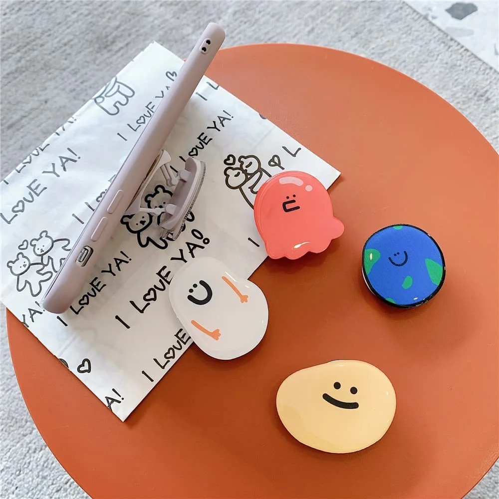 Милый мультяшный мобильный телефон держатель аксессуары кольцо на палец