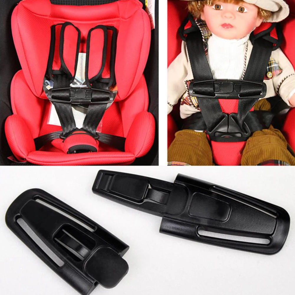 NEW Baby Safety Belt Fastener Seat Strap Car Accessories Harness Chest Clip Buckle Safe Lock Children Plastic Nylon | Автомобили и