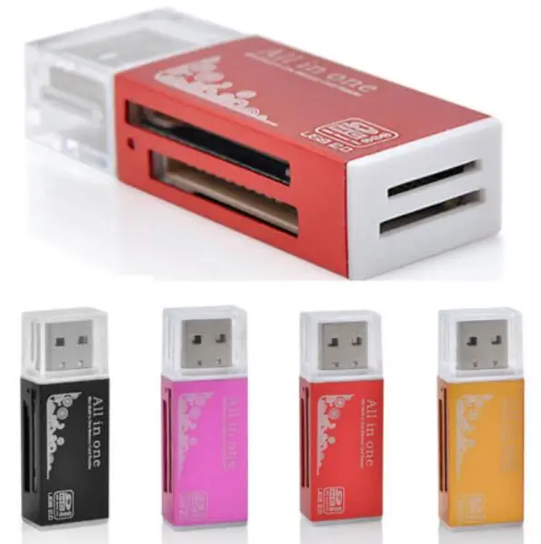 Высококачественный многофункциональный адаптер для Micro SD SDHC TF M2 MMC MS PRO DUO все в 1 USB