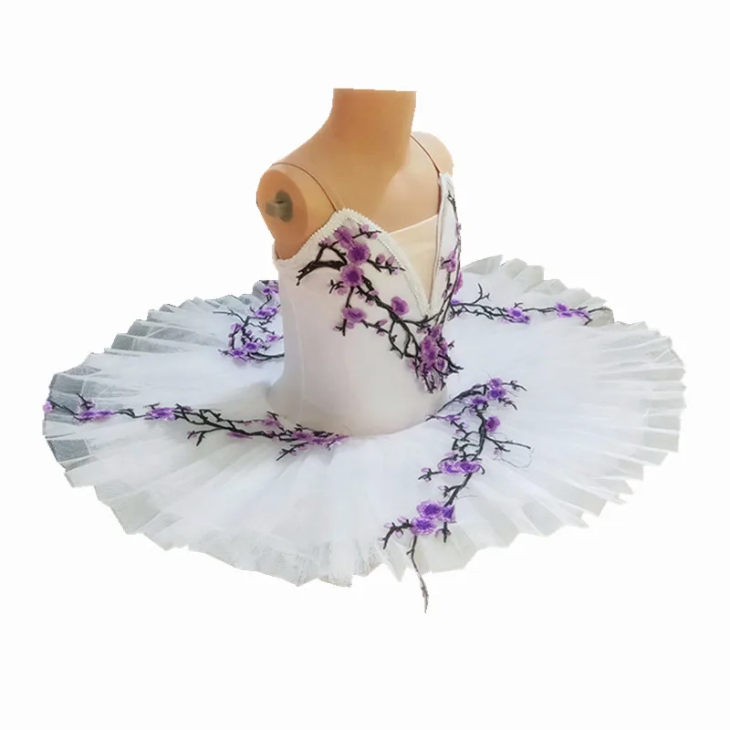 Профессиональная балетная пачка для взрослых детей фиолетовое балетное платье с