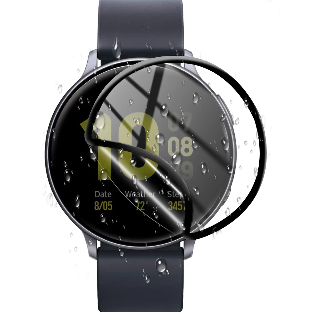 

1/2/3pcs Protective TPU Film For Samsung Galaxy Watch Active 2 44mm 40mm Screen Protector Foil Scratch Resistant (Not Glass)