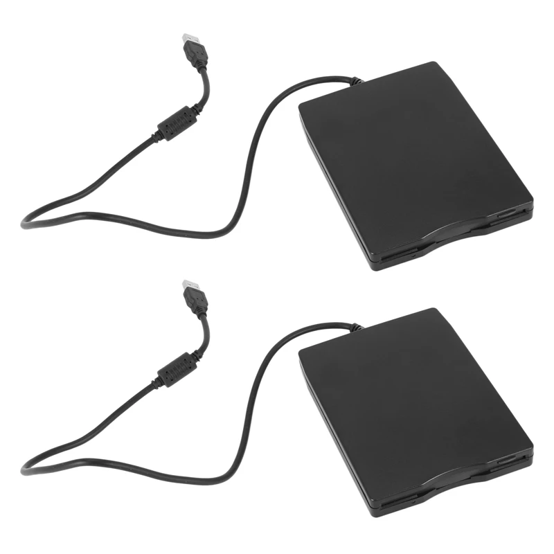 

2 шт., USB-накопитель FDD 3,5 дюйма, 1,44 Мб